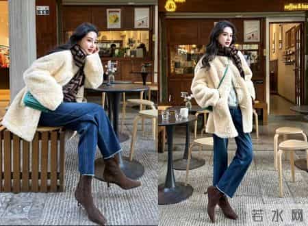 大衣搭牛仔裤，夹克搭牛仔裤，羽绒搭牛仔裤，西装搭牛仔裤，有质感也有智感！