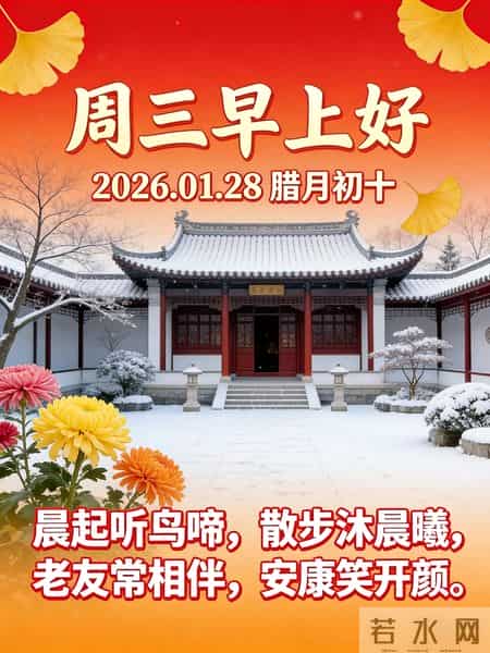 8句简短走心的周三早安祝福文案！温柔又有力量，谁看谁心动