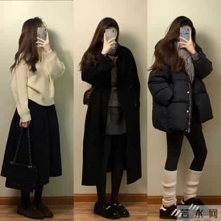 别再乱穿羽绒服！这24套温柔风搭配，保暖又显气质，懒人直接抄