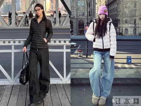 看了上海街拍才发现：满大街都是“排骨羽绒服”，既保暖又时髦