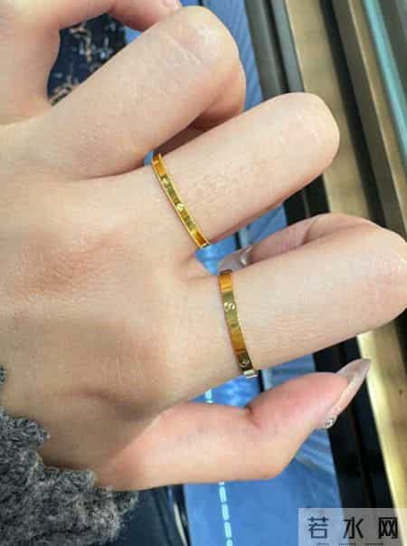 3克小金戒指的魅力，不输大克重首饰