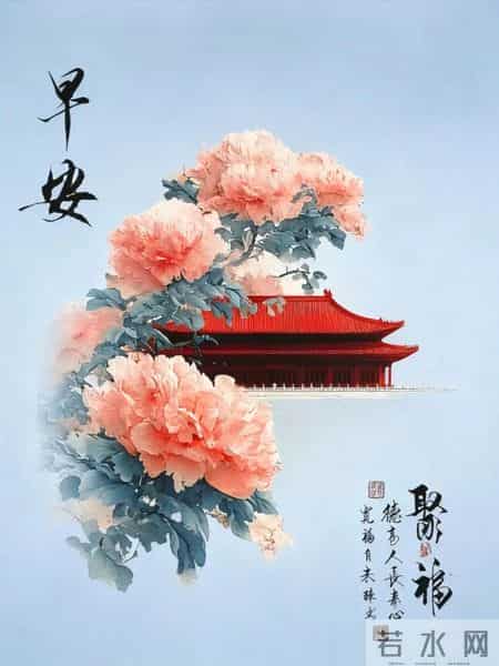 早上好！美图四张。人生无根蒂，飘如陌上尘。………