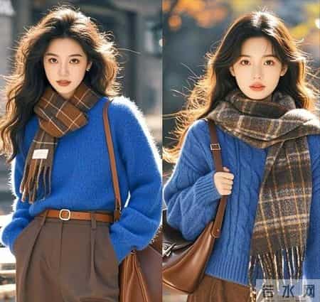 今年流行一种高级色,叫“深井蓝”,比克莱因蓝洋气,回头率高