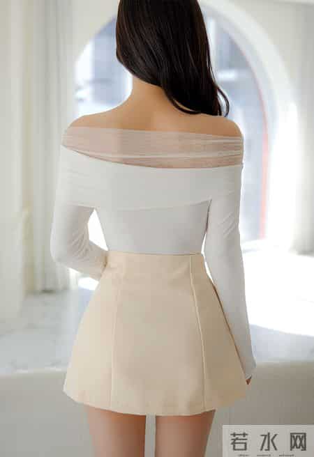 米白柔纱轻熟套装｜是纱帘里的奶油甜柔美人