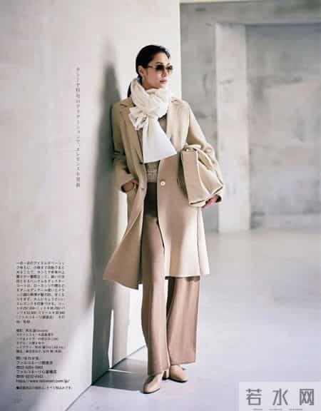 日系穿搭-最素的颜色 ，这样简单穿，也有万般风情