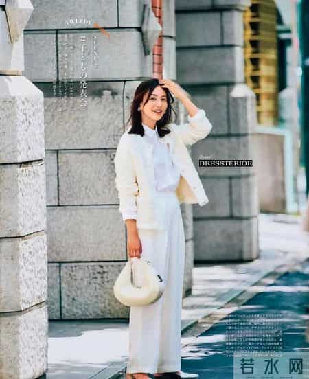 日系穿搭-最素的颜色 ，这样简单穿，也有万般风情