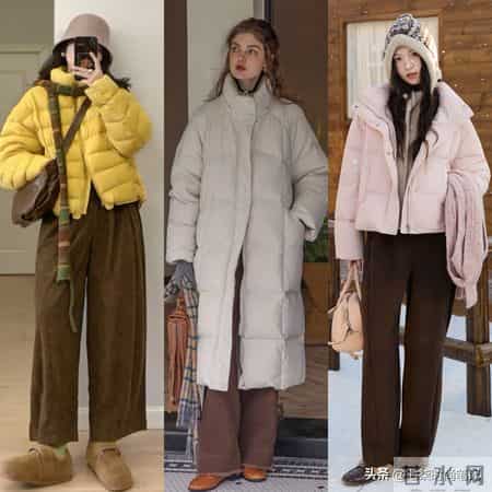 冬天别总穿黑裤子，今年流行“小棕裤”，这样穿时髦又高级