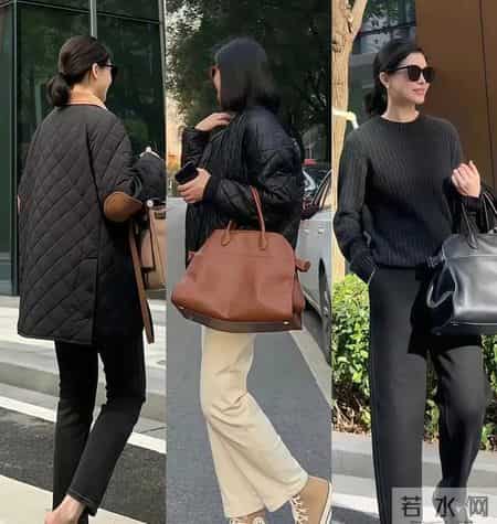 今年流行“毛衣+烟管裤”，这样穿时髦又显高，特别适合中年女人