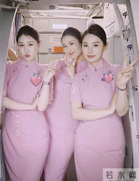哇,这几位空姐好美啊,都属于微胖型的,非常耐看