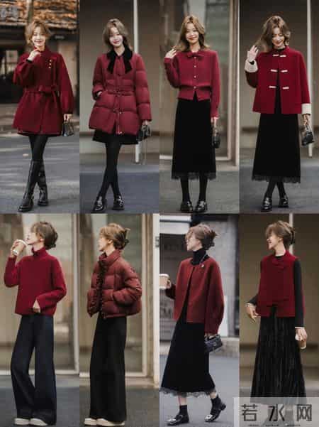 不用买新衣服！衣柜基础款搭出32套秋冬look，太香了