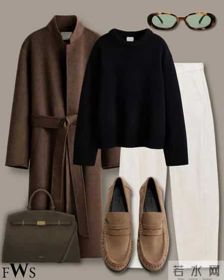 秋冬氛围感穿搭公式,4套搭配承包你的日常时髦