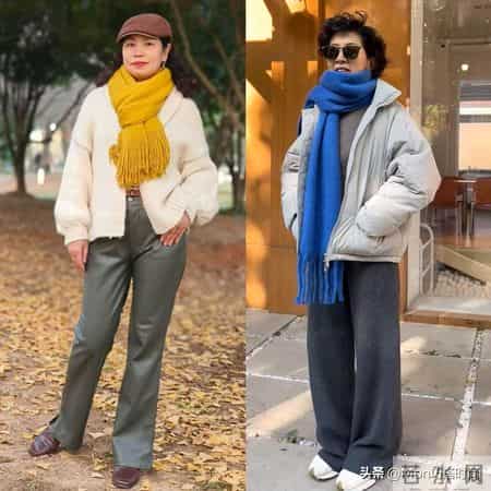 为什么不建议中年女人：戴丝巾、露脚踝？看完这几组对比你就懂了