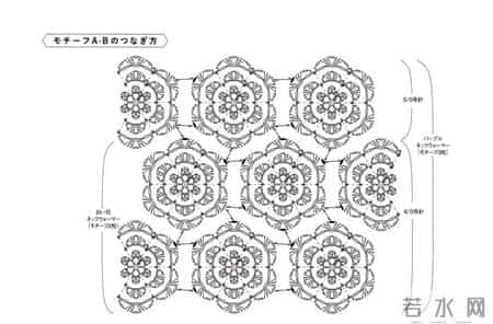 花朵围脖，搭配衣服绝了
