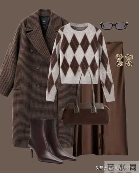 冬日高级感穿搭指南：把“卡其色”穿出彩，复古与知性的交融