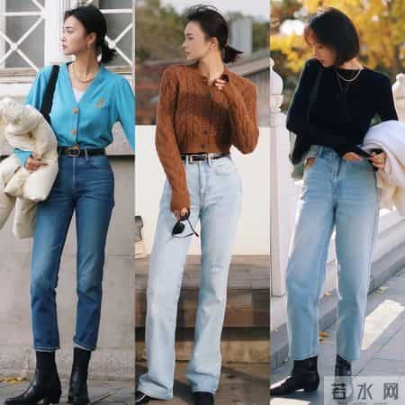 “牛仔裤+这3双鞋”才是今冬最洋气穿搭，时髦好看，还很显高