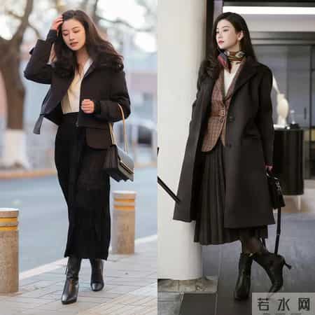 黑色+白色,时髦又好看,经典永不过时!