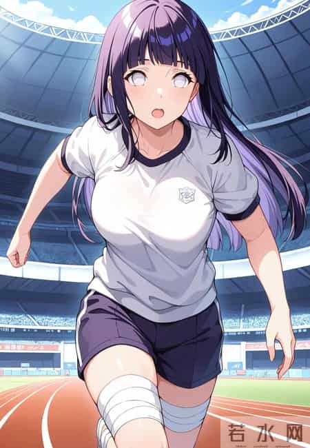 火影忍者，雏田奔跑，太迷人了！