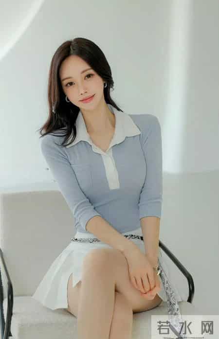 浅蓝清甜轻熟套装