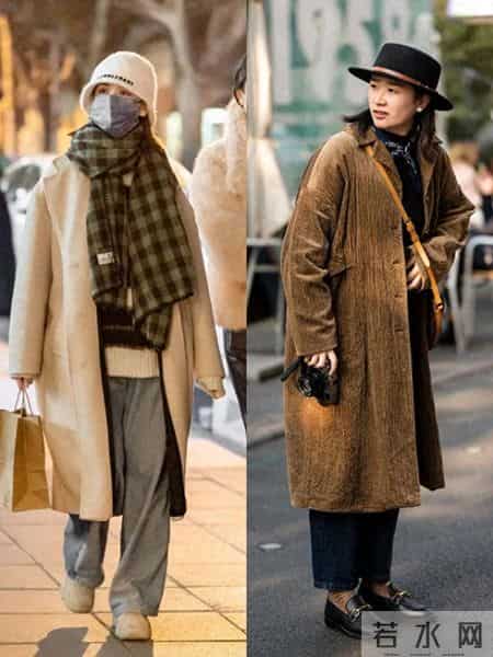 收起你的短棉袄！看了上海女生的穿搭才知道，多穿大衣会更时髦