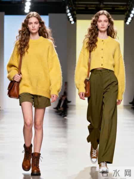 世界上最舒服的配色-秋冬毛衣经典配色审美提升 穿搭配色