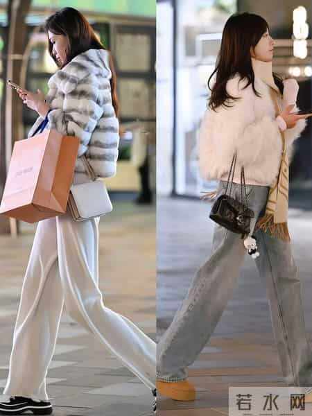 没想到，今年“皮草外套”这么火！学时尚潮人这样穿，时髦显气质