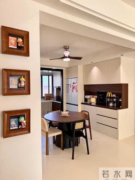 上海一夫妇晒出30万装修的家，看了才知道什么叫高级，客厅是亮点