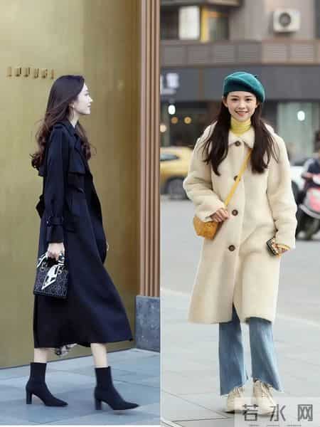 被“北京女生”街拍美到了：穿衣不花，头发微卷，洋气好看又减龄