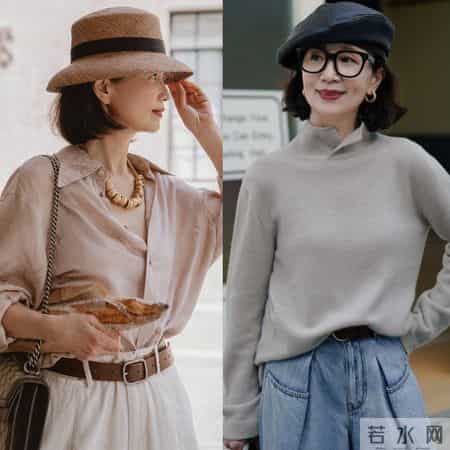 到老都没“大妈感”的女人:白发不染黑、不戴老年帽,气质更高级