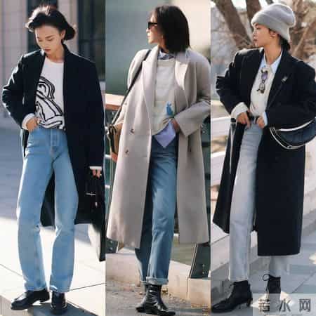 “牛仔裤+这3双鞋”才是今冬最洋气穿搭，时髦好看，还很显高