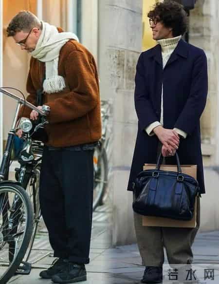 看中国大叔，再看法国大叔，我懂了：年纪大要少穿羽绒服、冲锋衣