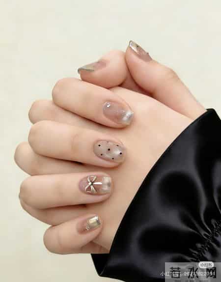 冬日精致美甲分享
