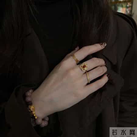 可传家的腔调黄金戒指来啦