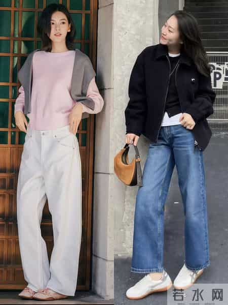 “牛仔裤+这3双鞋”才是今冬最洋气穿搭，时髦好看，还很显高