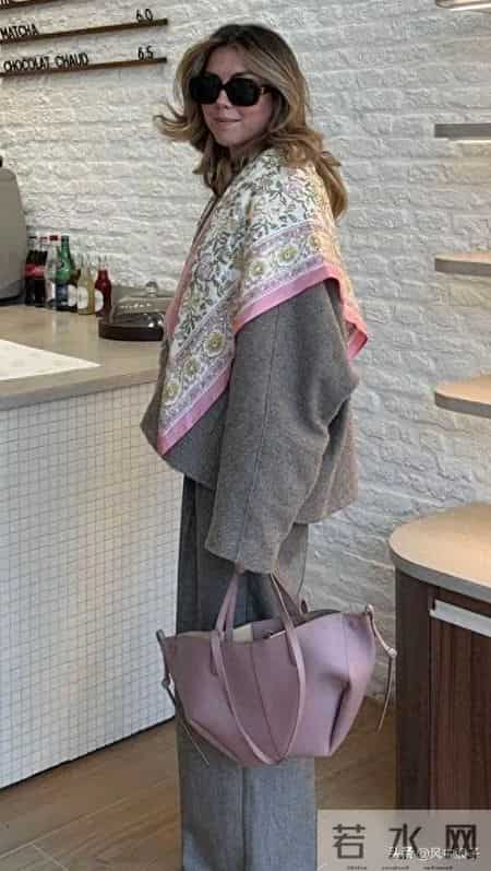 冬日穿灰配紫才是温柔与高级的天花板