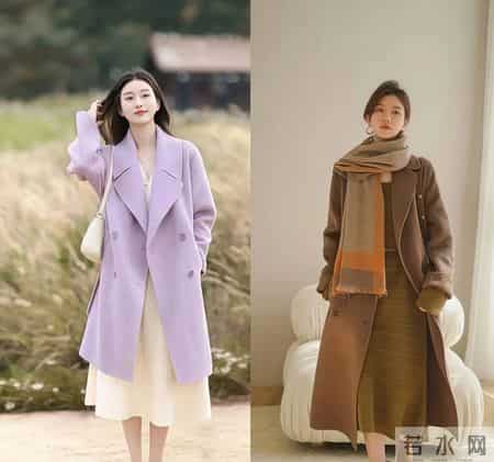 “大衣+连衣裙”=今年最时髦穿搭！优雅又洋气，关键是特有女人味