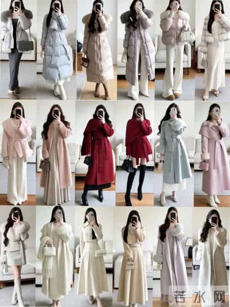 9组冬季“温柔显贵”穿搭:从羽绒服到大衣,轻松拿捏韩系氛围感