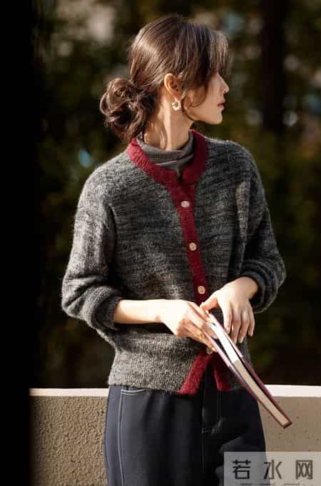 冬日超火的一组配色：灰+红，好看显高级！