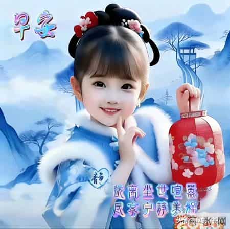 1月25日、星期日，最新早安好祝福漂亮图片精选，新的一天早上好