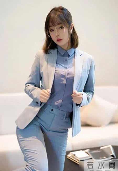 超好看的职业长裤套装