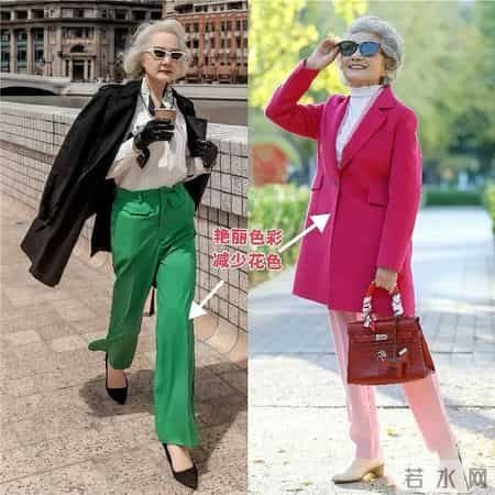 跟着“上海奶奶”学穿搭！白发不染、穿衣简单，个个美得优雅得体