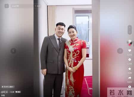 新郎晒44张婚纱照，仅有6张新娘正脸，其余大半是母亲，女方回应