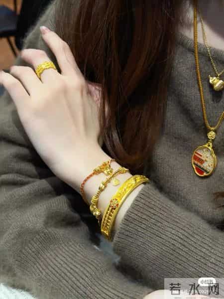 黄金饰品也太好看了吧