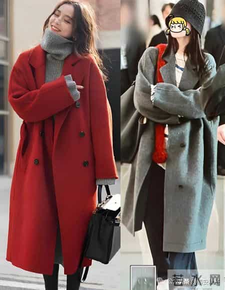 临到过年,“红+灰”穿搭又火了!穿上多减龄、自然