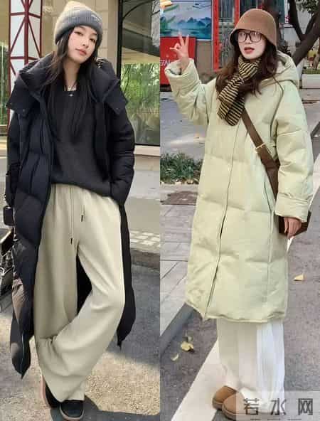 冬天买“羽绒服”，选长款还是短款？按这3个条件来选，洋气显高