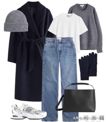 一周不重复简约时尚，解锁春日松弛感穿搭，勃艮第红与丹宁的碰撞