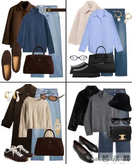 秋冬INS风穿搭解读：高级感的来源是“会搭配”，不费力的时髦感