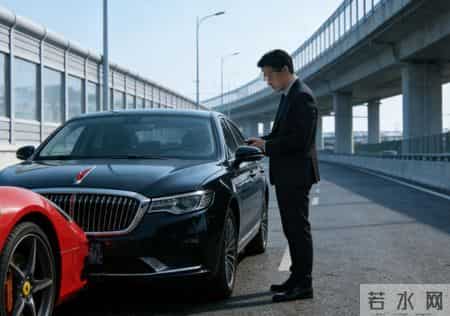 我开着红旗去机场接新上任的市长，路上被一辆法拉利恶意变道5次