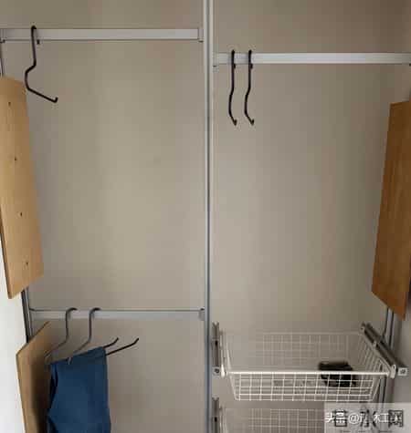 我家砌墙金属衣柜塌了！结果看到网友们的新做法，赶紧砸了重新装