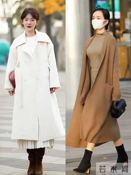 过年穿大衣,别只搭“小黑裤”!看看杭州女生的街拍,这样穿多美