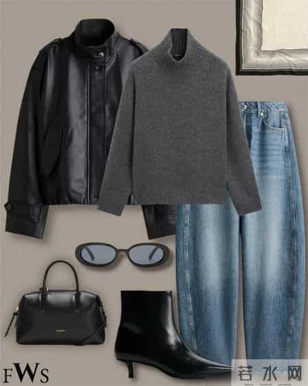 秋冬氛围感穿搭公式,4套搭配承包你的日常时髦